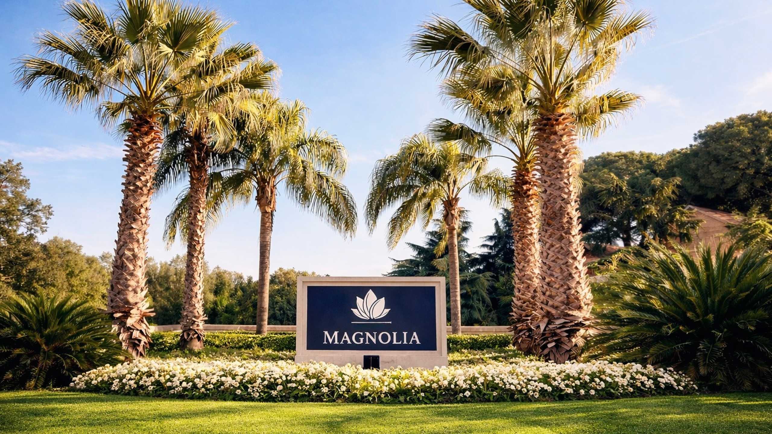 magnolia-resort-ingresso-piscina-palme-location-eventi 14